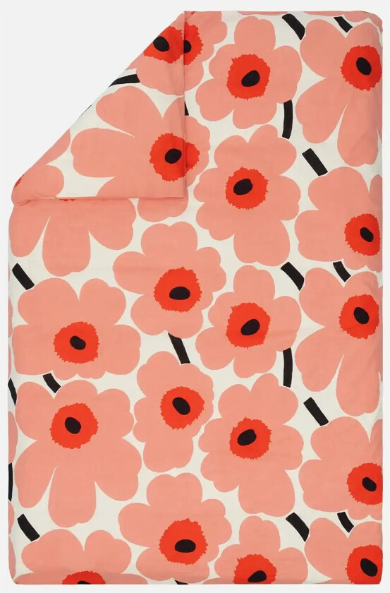 Unikko Dc 135/140X200Cm - Coral - 135-140X200CM