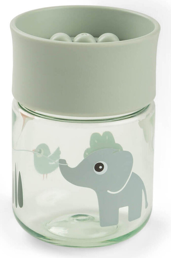 Learning Cup 360° Playground - Green - Ø 7,5 x H 11 cm