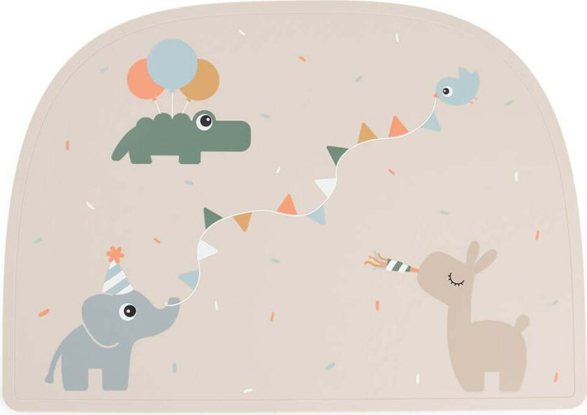 Silicone Placemat - Celebration Sand - 38 x 26,5 cm