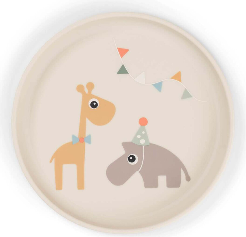 Foodie Plate - Celebration Sand -Ø20 x H2 cm