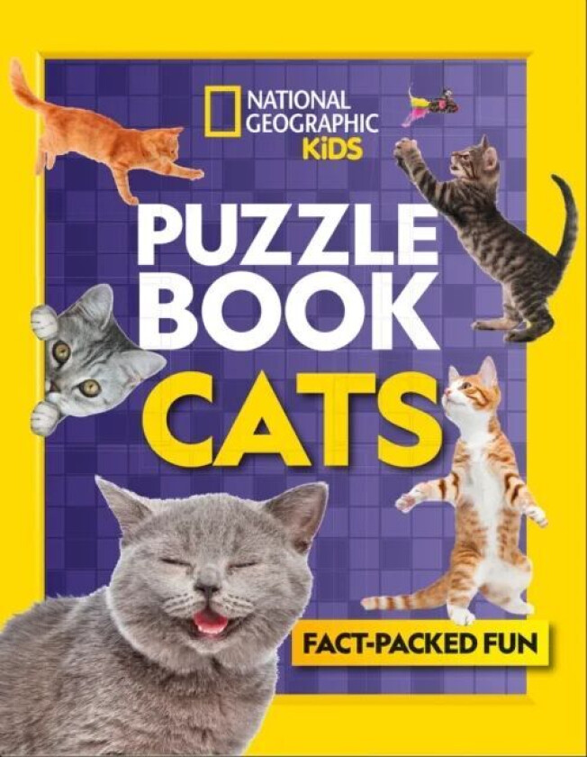 Puzzle Book Cats av National Geographic Kids