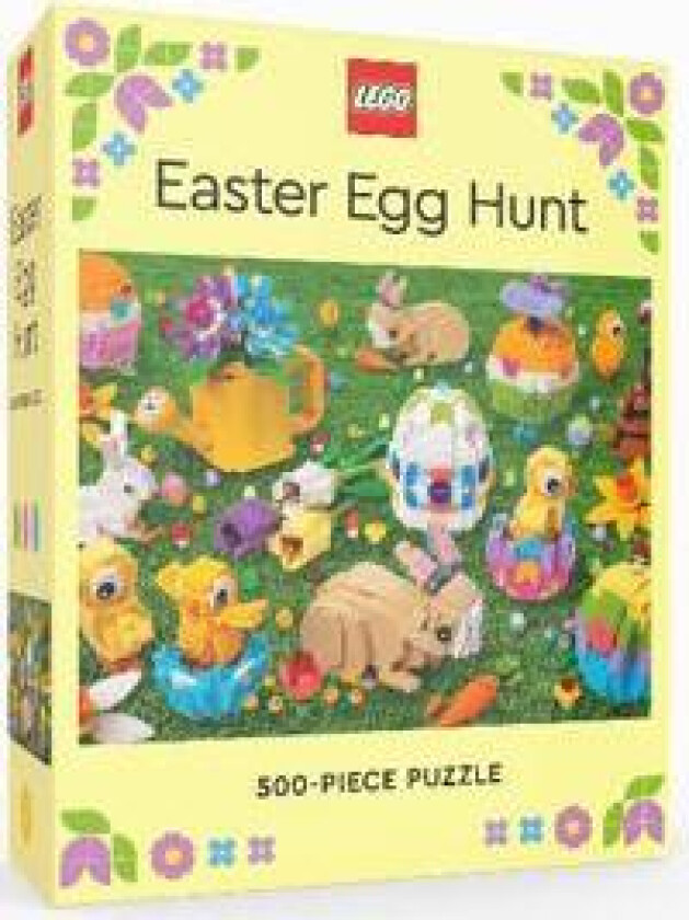 LEGO Easter Egg Hunt 500-Piece Puzzle
