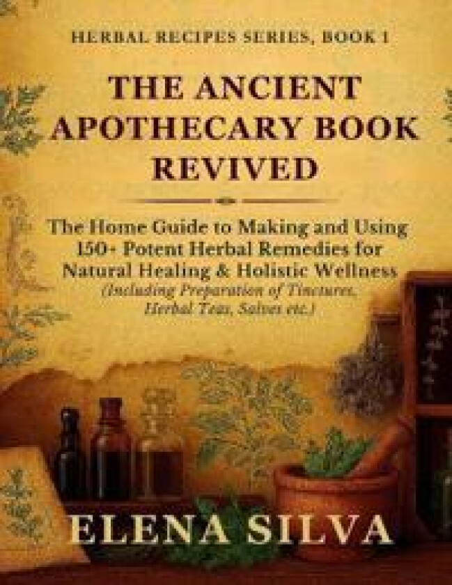 The Ancient Apothecary Book Revived: The Home Guide to Making and Using 150+ Potent Herbal Remedies for Natural Healing and Holistic Wellness (Includi