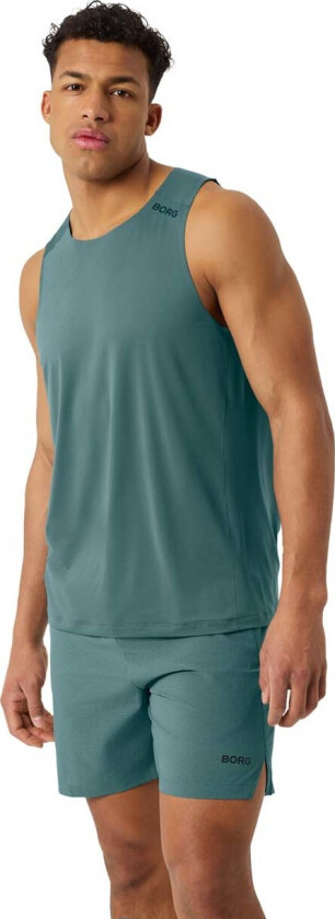 Men's Borg Feather Tank Balsam Green