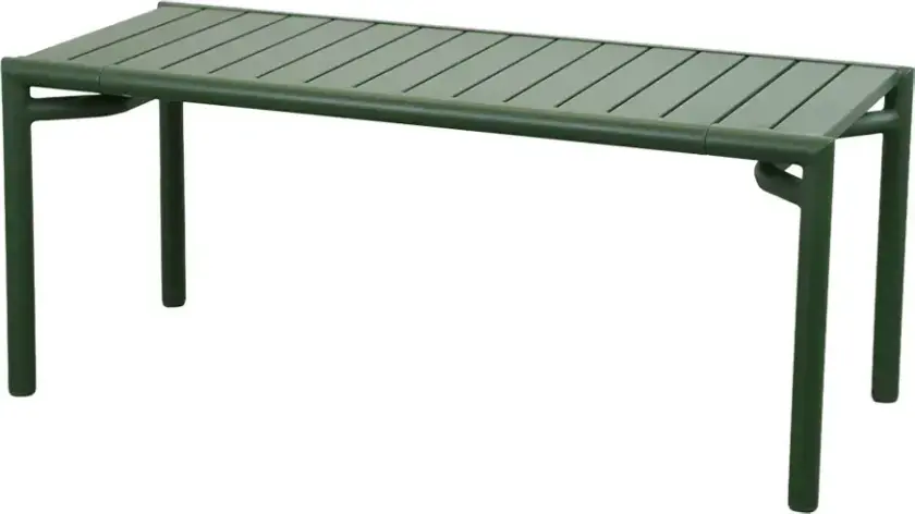 Bliss salongbord/benk Dark green, aluminium