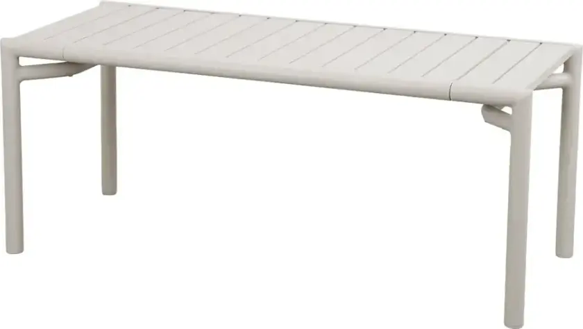 Bliss salongbord/benk Sand, aluminium