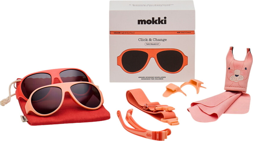 Solbriller - Klikk og endre - Peach - - 2-5 år (92-110) - Solbriller