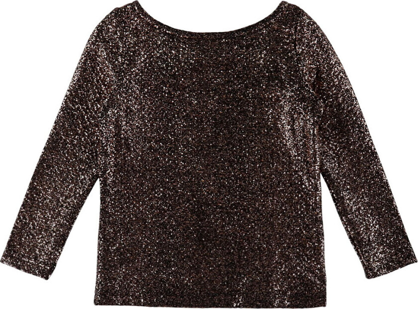 Genser - NmfDitsa - Svart m. Glitter - - 1 år (80) - Genser