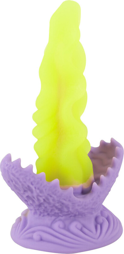 Beasty Cocks: Passion Plant, Creature Dildo with LED, 22 cm
