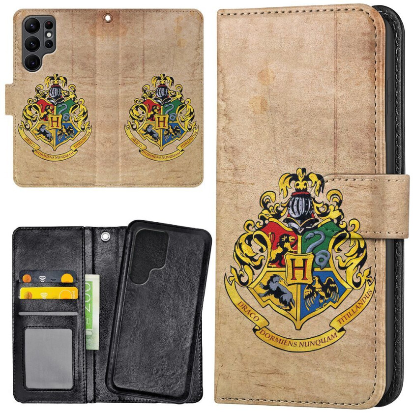Samsung Galaxy S24 Ultra - Lommebok Deksel Harry Potter