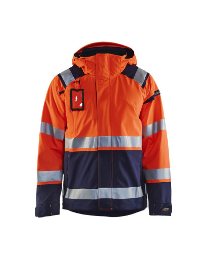 High vis shelljakke oransje/mari