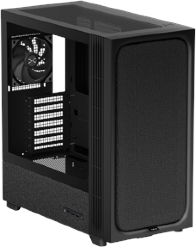 FLOVA F50 Black - Kabinett - Miditower - Svart