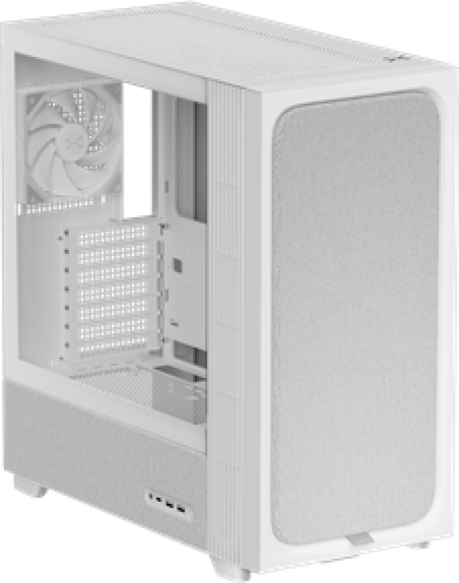 FLOVA F50 White - Kabinett - Miditower - Hvit