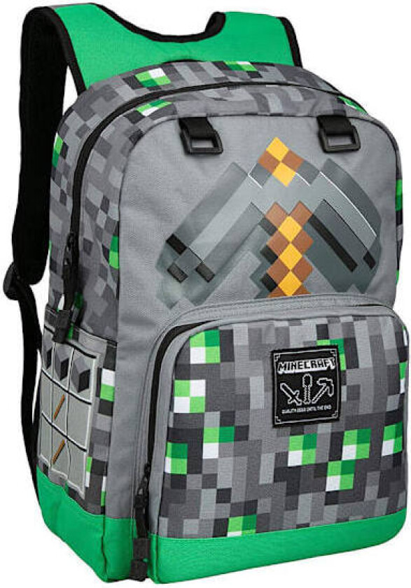 Minecraft skolesekk for barn i grunnskolen