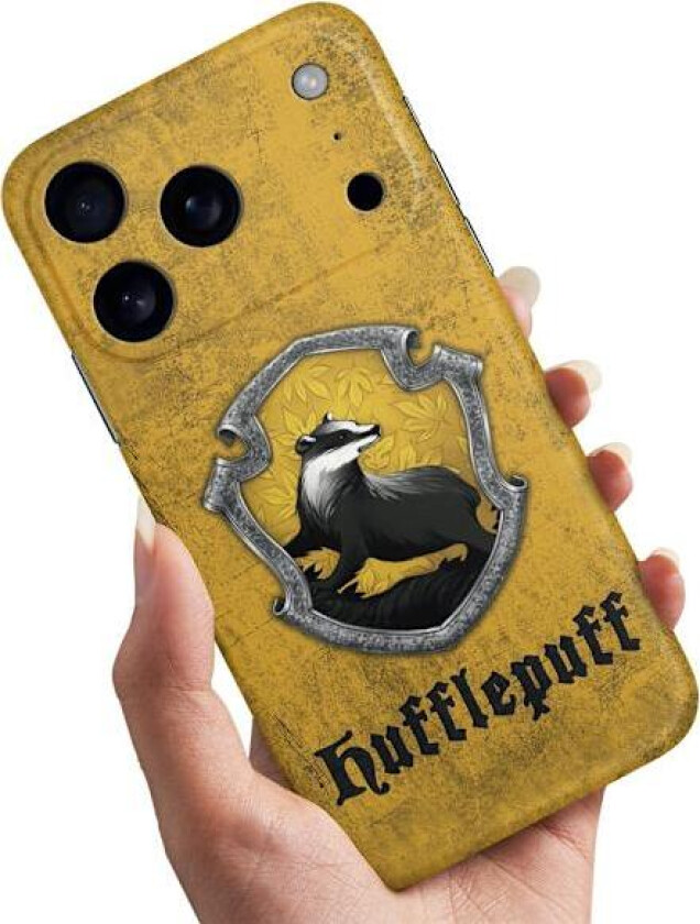 iPhone 17 Pro - Deksel/Mobildeksel Harry Potter Hufflepuff