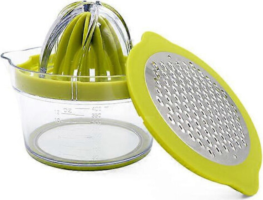 Manuell juicer sitronpresse oppvaskmaskinsikker, multifunksjonell appelsin sitrus limepresse, manuell fruktpresse med målebeger