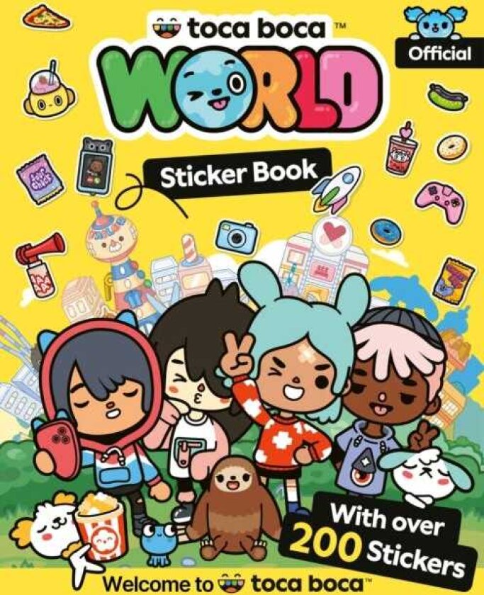 Toca Boca Sticker Book: Welcome To Toca Boca!