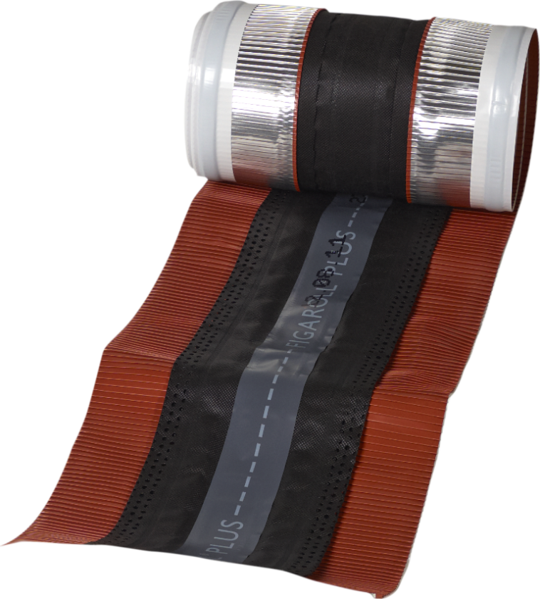 Figaroll+ mønebånd Mønebånd Figaroll Plus 280-320mm/5m Teglrød