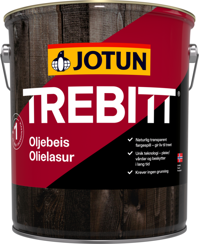 Trebitt Oljebeis Gul Base 4.5l