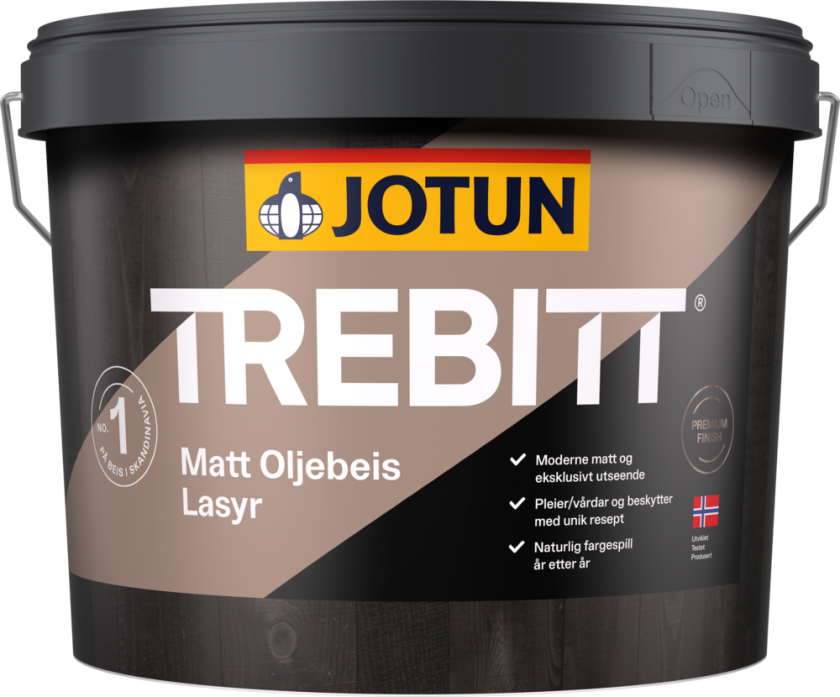 Bilde av Trebitt Matt Oljebeis Gul Base 9l