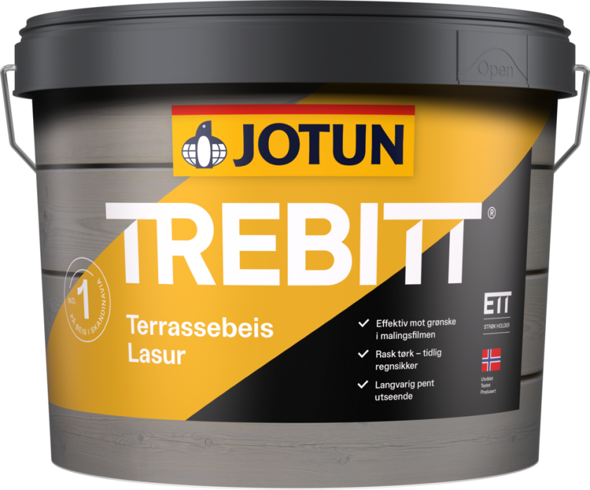 Trebitt Terrassebeis Klar Base 9l