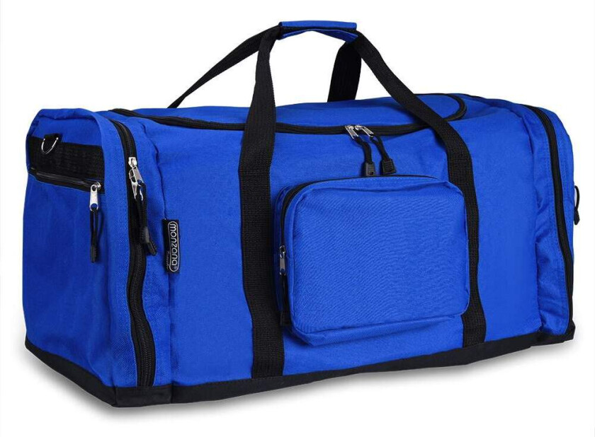 Duffelbag 90L Blå – Stor reise- og sportsbag