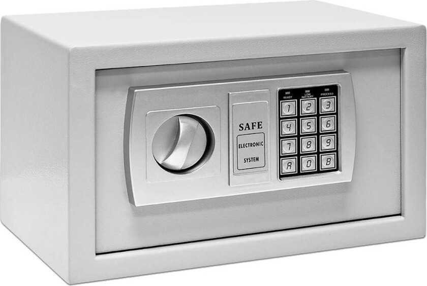 Digital safe 30x20x20 cm – ståldør, tastatur, batterier inkludert