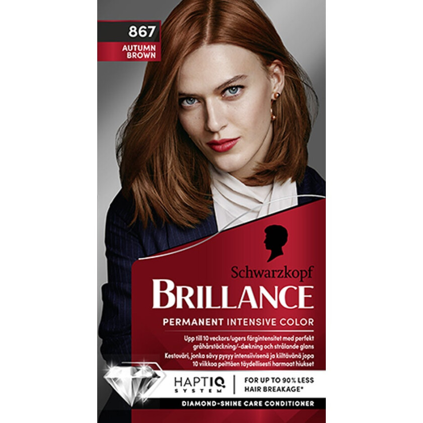 Brillance Permanent Intensive Color 867 Autumn Brown