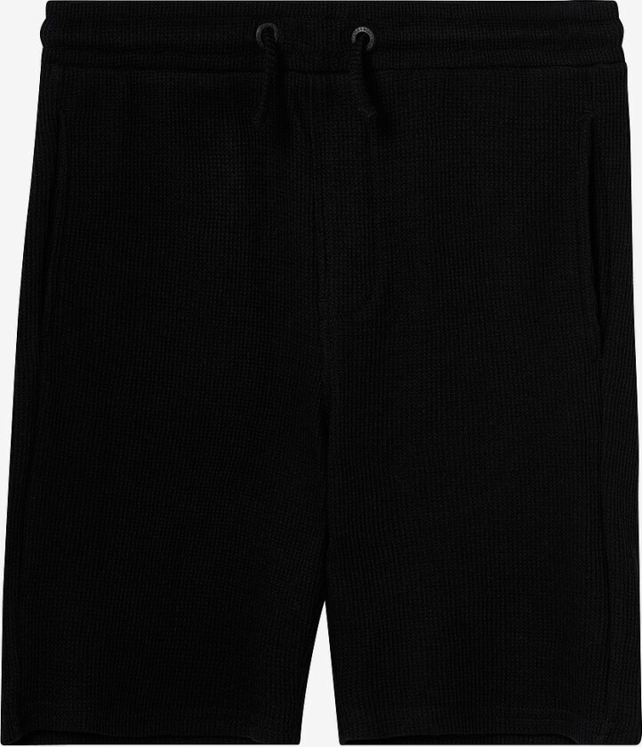 Shorts Waffle Short - Svart