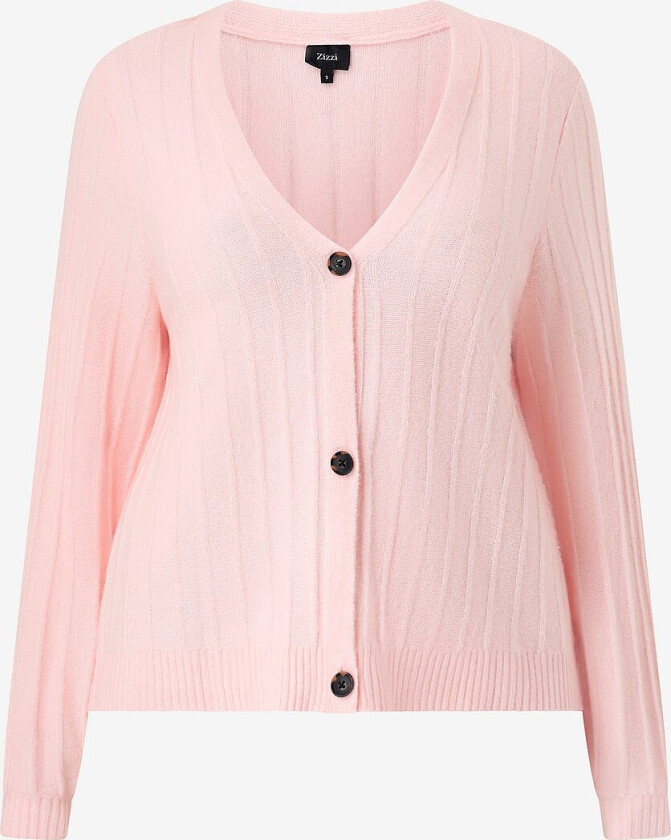 Kardigan caVista L/S V-neck - Rosa