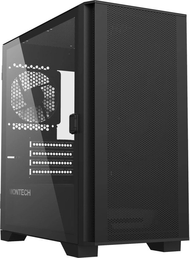 Montech Air 100 Lite PC-kabinett - microATX, Mini-ITX - Svart