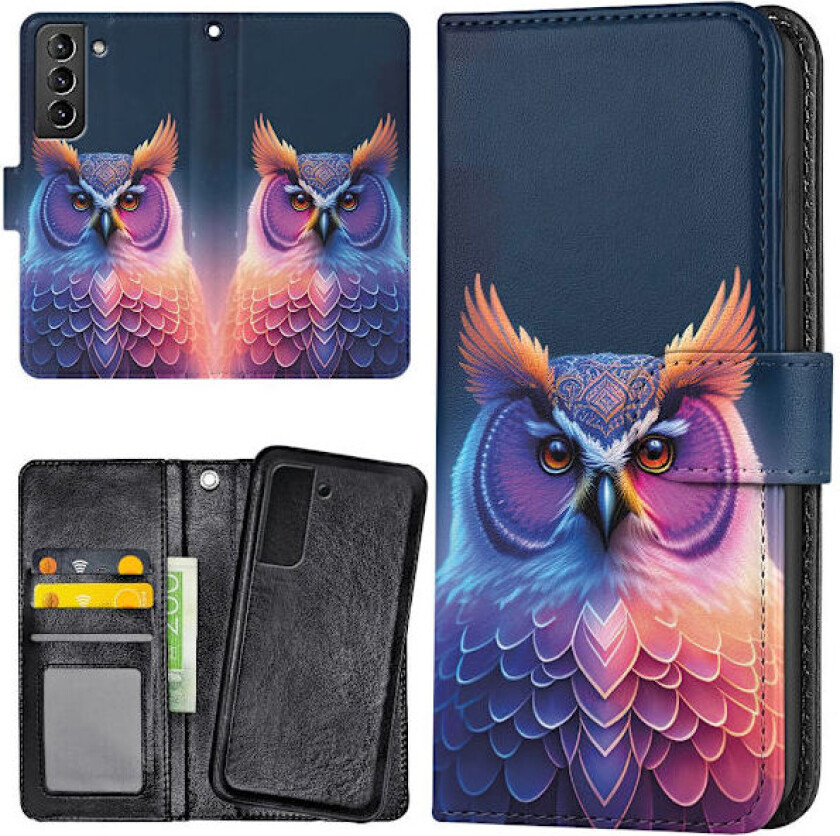 Samsung Galaxy S21 - Lommebok Deksel Ugle