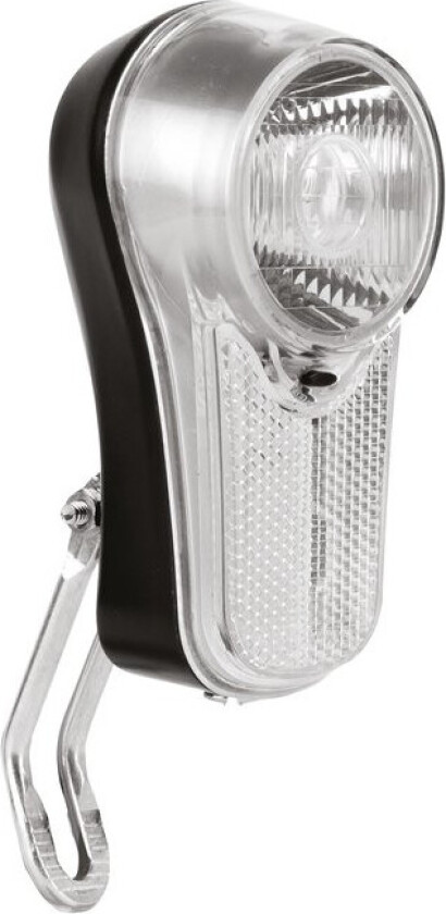 Silver Balance Beam LED Sykkellykt ??? Batteridrevet, 5 LED, ABS ??? Svart