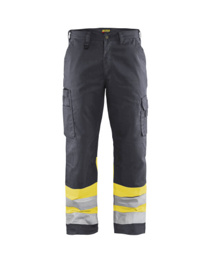 High Vis-bukser Medium Grå/Høy V