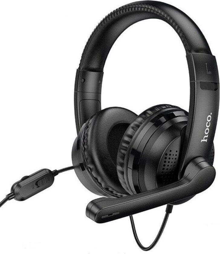 Hoco W103 Gaming Headset - 3.5mm Minijack - Svart