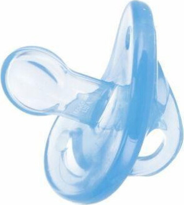 398271 Silikon Smokk Sensitive - 6-18 mnd - Bl??