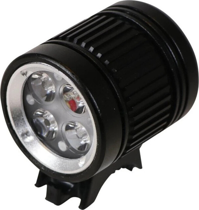 XP-G LED Sykkellykt med Batteripakke ??? 1100 lm, 7,4V/4400mAh, 4 lysniv??er ??? Svart
