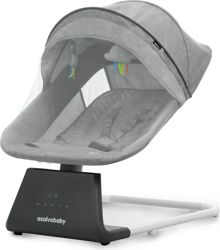 Bali Vippestol ??? 5-punktssele, Bluetooth ??? Gr??