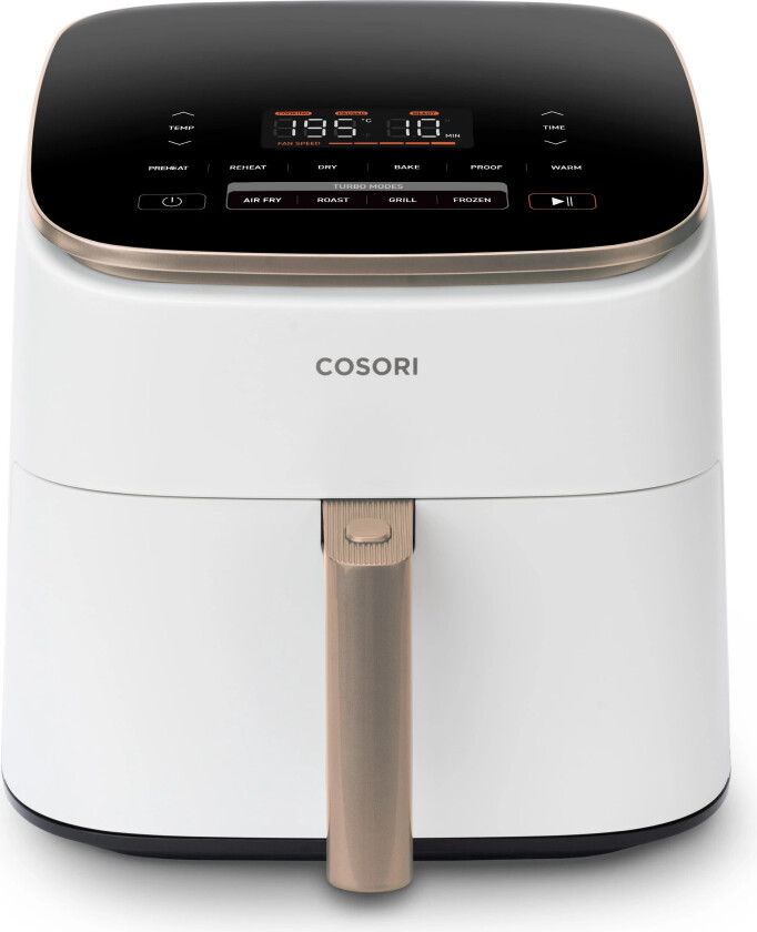 TurboBlaze Airfryer - 6L, 1700W - Hvit