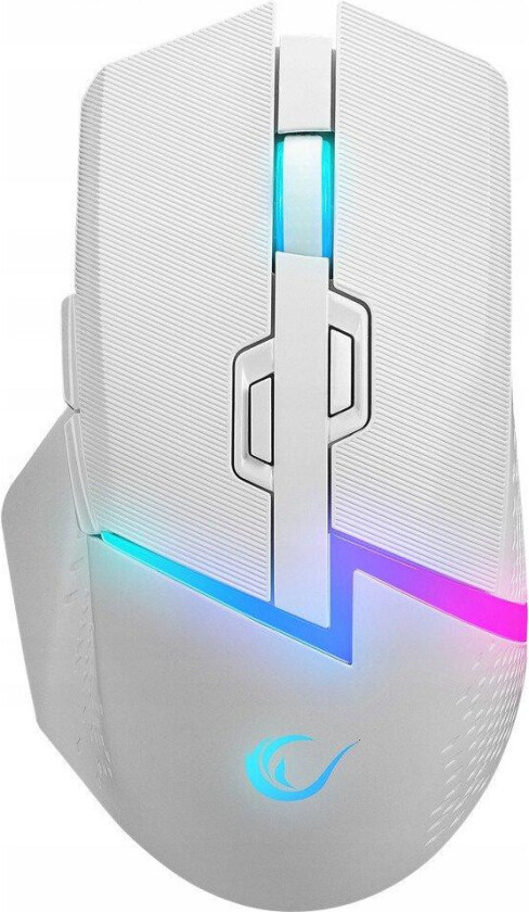 Rampage DROP M3 Mus - 10000 DPI, 3 knapper, USB-A - Hvit