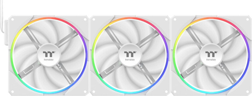 TS140 EX RGB PC-vifte - Svart - 3-pakning