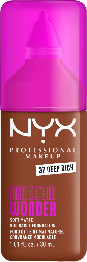 Make Em Wonder Foundation 37 Deep Rich