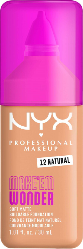 Make Em Wonder Foundation 12 Natural