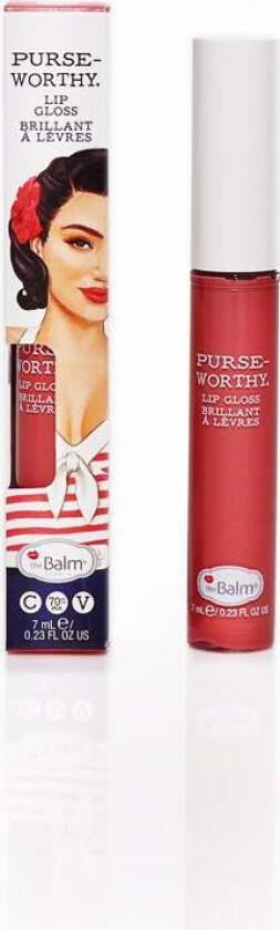 the Balm Purseworthy Lip Gloss, 7 ml the Balm Leppeglans