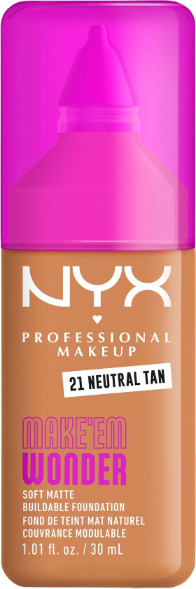 Make Em Wonder Foundation 21 Neutral Tan