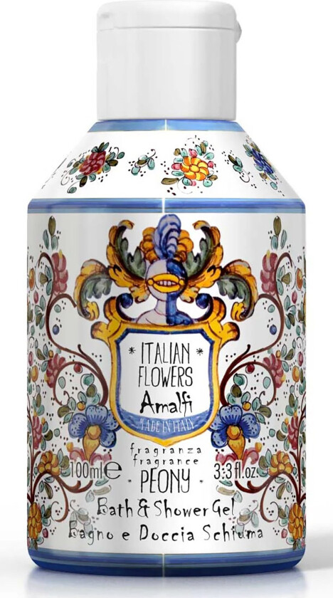 Amalfi Peony Le Maioliche Bath & Shower Gel 100 ml