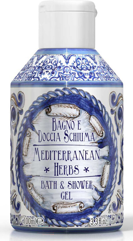 Mediterranean Herbs Le Maioliche Bath & Shower Gel 100 ml
