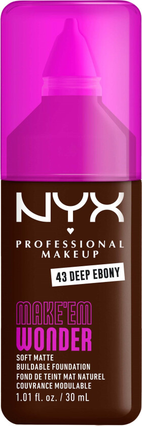 Make Em Wonder Foundation 43 Deep Ebony
