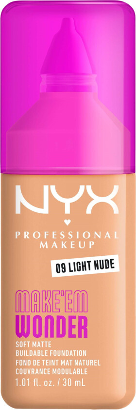 Make Em Wonder Foundation 09 Light Nude