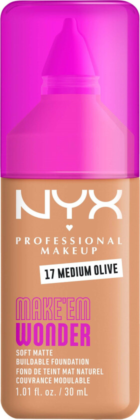 Make Em Wonder Foundation 17 Medium Olive